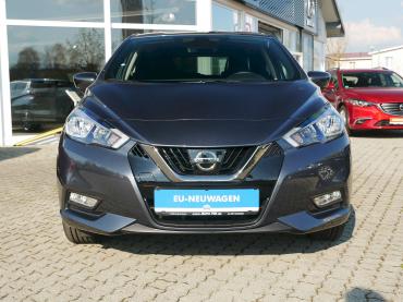 Nissan Micra Gunmetal grey metallic freie Werkstatt Autochampion24 Höhenkirchen
