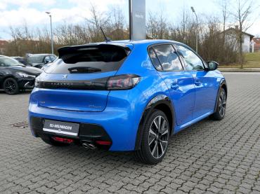Peugeot 208 Vertigo blau GT Line 2020 freie Werkstatt Autochampion24 Höhenkirchen